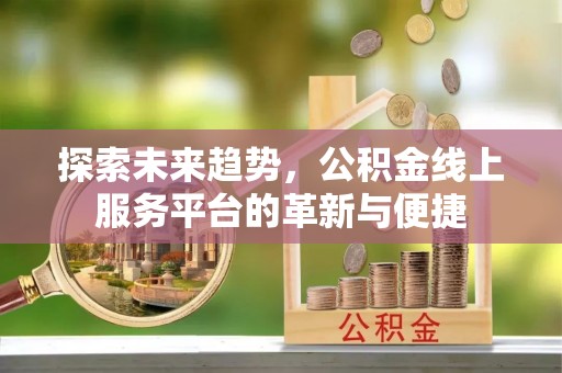 云林探索未来趋势，公积金线上服务平台的革新与便捷
