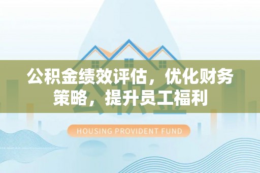 云林公积金绩效评估，优化财务策略，提升员工福利