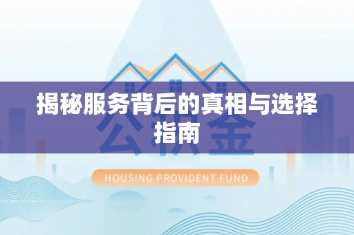 云林揭秘服务背后的真相与选择指南