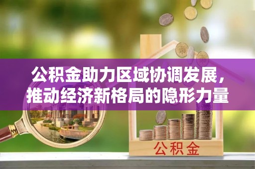 云林公积金助力区域协调发展，推动经济新格局的隐形力量