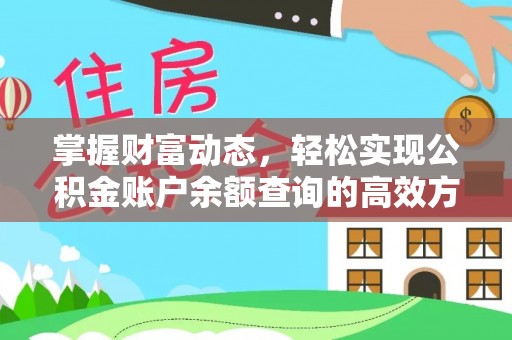 云林掌握财富动态，轻松实现公积金账户余额查询的高效方法