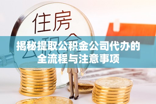 云林揭秘提取公积金公司代办的全流程与注意事项