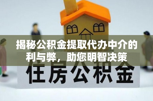 云林揭秘公积金提取代办中介的利与弊，助您明智决策