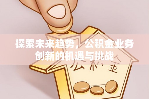 云林探索未来趋势，公积金业务创新的机遇与挑战