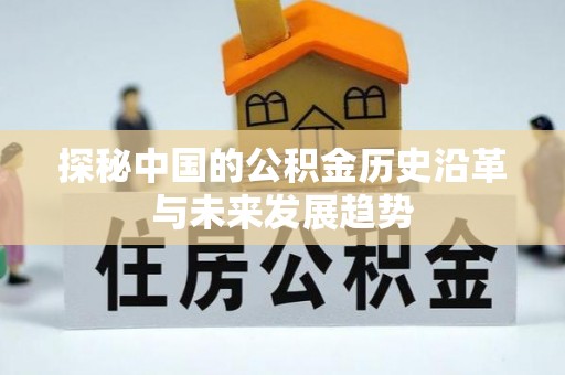 云林探秘中国的公积金历史沿革与未来发展趋势