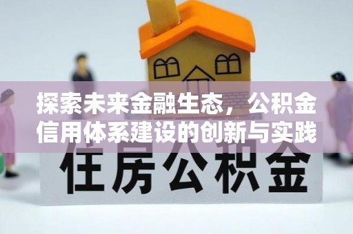 云林探索未来金融生态，公积金信用体系建设的创新与实践