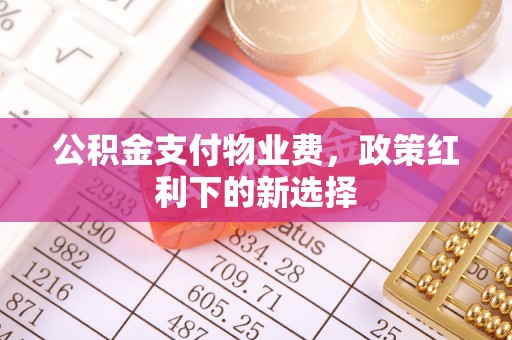 云林公积金支付物业费，政策红利下的新选择