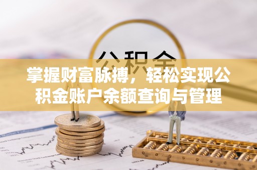 云林掌握财富脉搏，轻松实现公积金账户余额查询与管理
