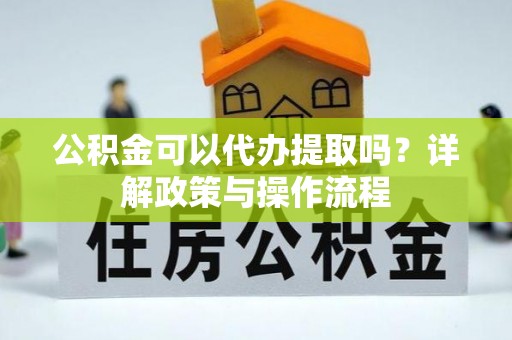 云林公积金可以代办提取吗？详解政策与操作流程