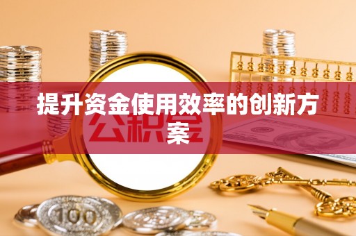云林提升资金使用效率的创新方案