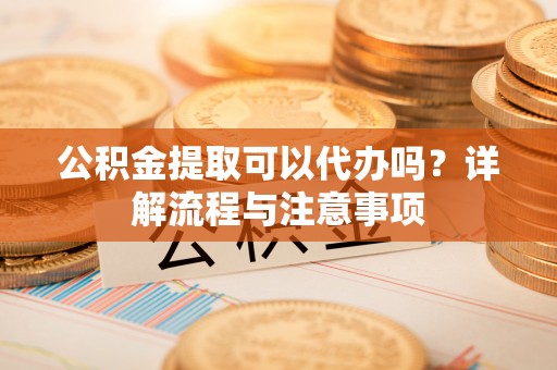云林公积金提取可以代办吗？详解流程与注意事项