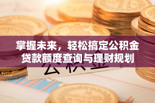云林掌握未来，轻松搞定公积金贷款额度查询与理财规划