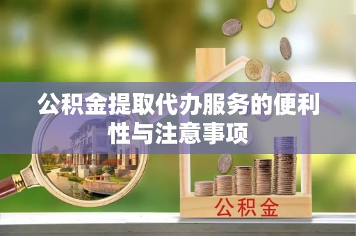 云林公积金提取代办服务的便利性与注意事项