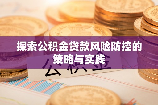 云林探索公积金贷款风险防控的策略与实践