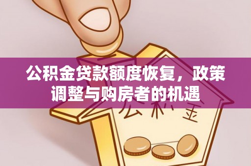 云林公积金贷款额度恢复，政策调整与购房者的机遇