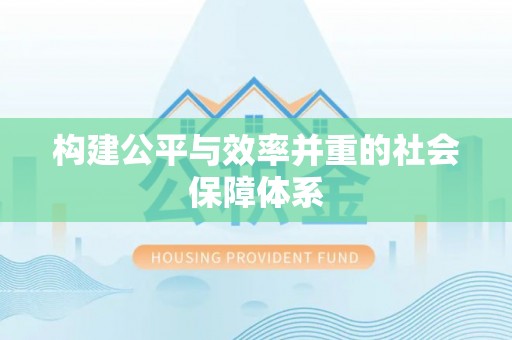 云林构建公平与效率并重的社会保障体系