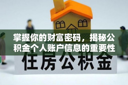 云林掌握你的财富密码，揭秘公积金个人账户信息的重要性