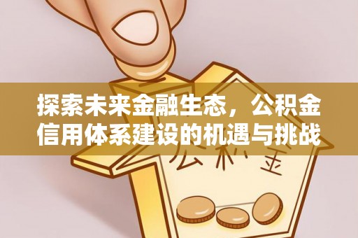 云林探索未来金融生态，公积金信用体系建设的机遇与挑战