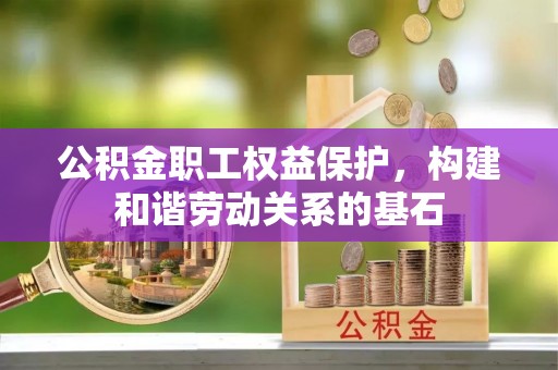 云林公积金职工权益保护，构建和谐劳动关系的基石