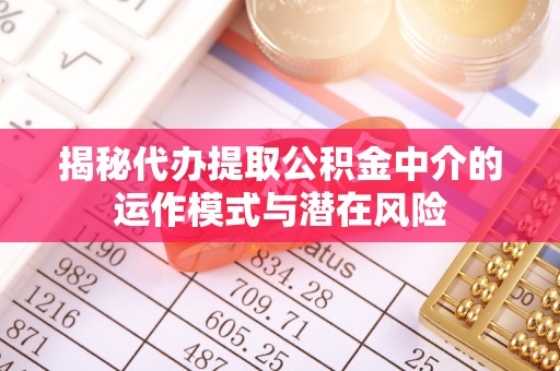 云林揭秘代办提取公积金中介的运作模式与潜在风险
