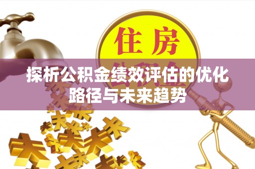 云林探析公积金绩效评估的优化路径与未来趋势
