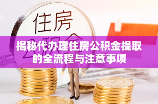 云林揭秘代办理住房公积金提取的全流程与注意事项
