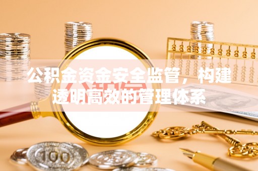 云林公积金资金安全监管，构建透明高效的管理体系
