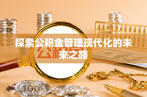 云林探索公积金管理现代化的未来之路
