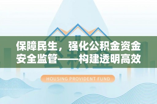 云林保障民生，强化公积金资金安全监管——构建透明高效的管理体系