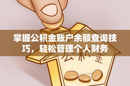 云林掌握公积金账户余额查询技巧，轻松管理个人财务