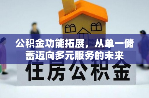 云林公积金功能拓展，从单一储蓄迈向多元服务的未来
