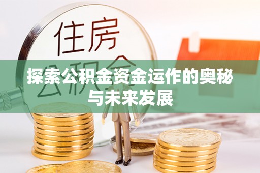 云林探索公积金资金运作的奥秘与未来发展