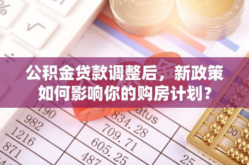 云林公积金贷款调整后，新政策如何影响你的购房计划？
