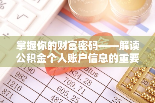 云林掌握你的财富密码——解读公积金个人账户信息的重要性