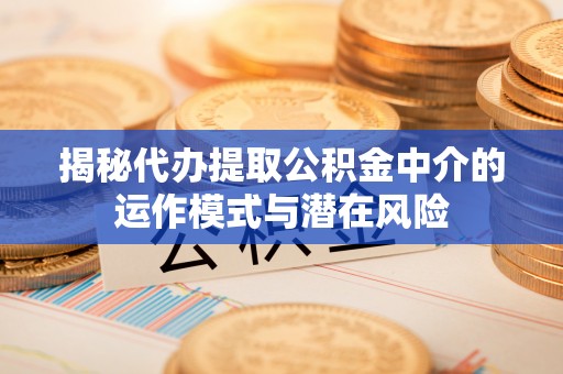 云林揭秘代办提取公积金中介的运作模式与潜在风险