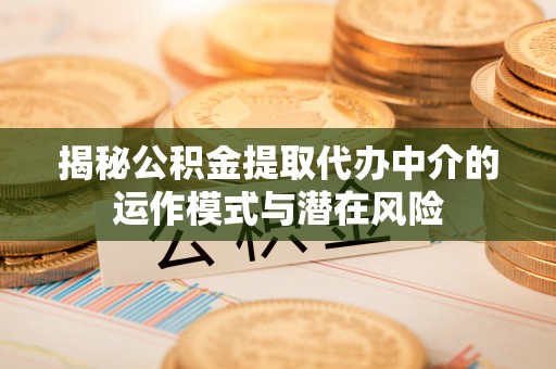云林揭秘公积金提取代办中介的运作模式与潜在风险