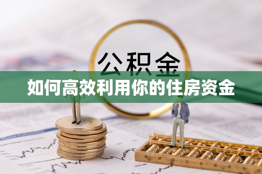 云林如何高效利用你的住房资金