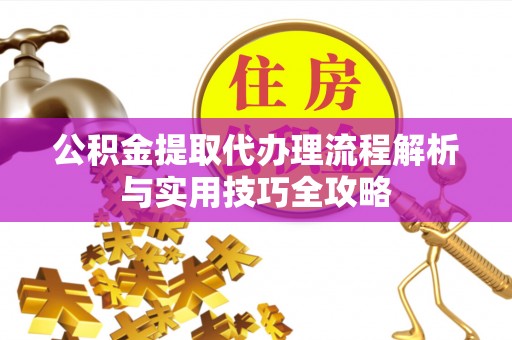 云林公积金提取代办理流程解析与实用技巧全攻略
