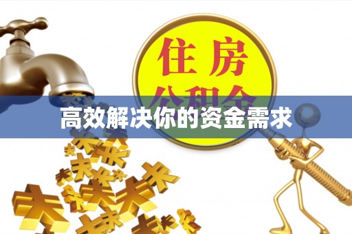 云林高效解决你的资金需求