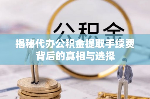 云林揭秘代办公积金提取手续费背后的真相与选择