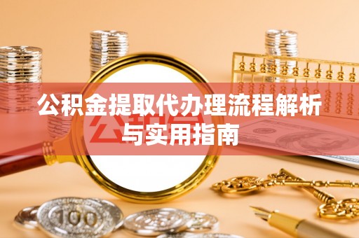 云林公积金提取代办理流程解析与实用指南