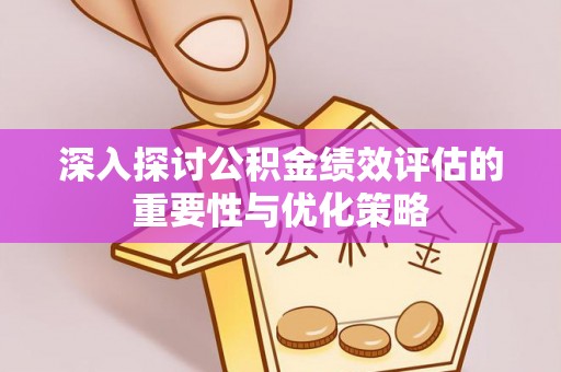 云林深入探讨公积金绩效评估的重要性与优化策略