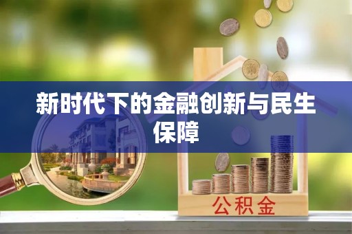 云林新时代下的金融创新与民生保障