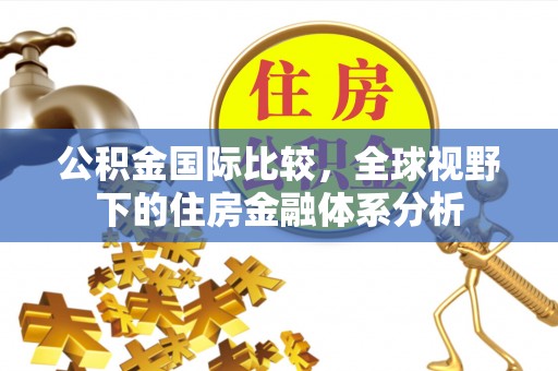 云林公积金国际比较，全球视野下的住房金融体系分析